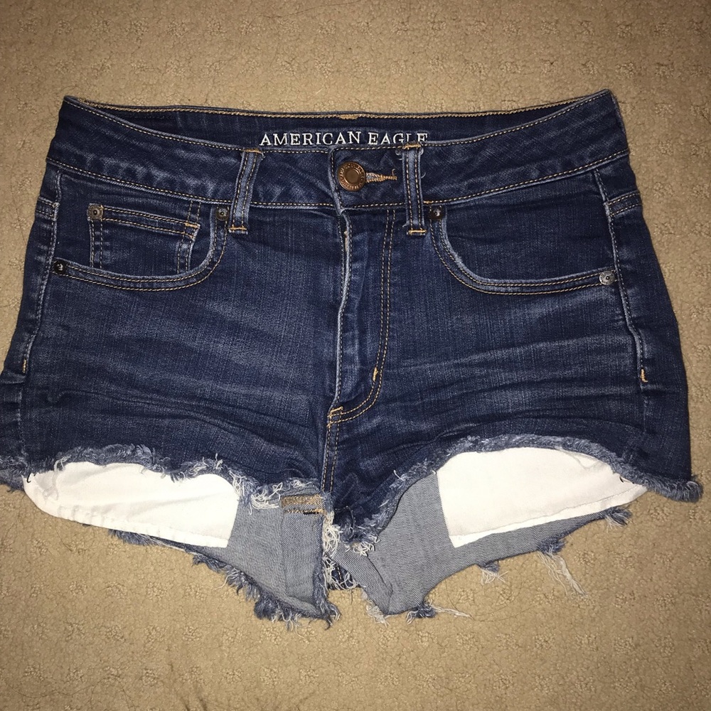 AMERICAN EAGLE OUTFITTERS HI RISE SHORTS